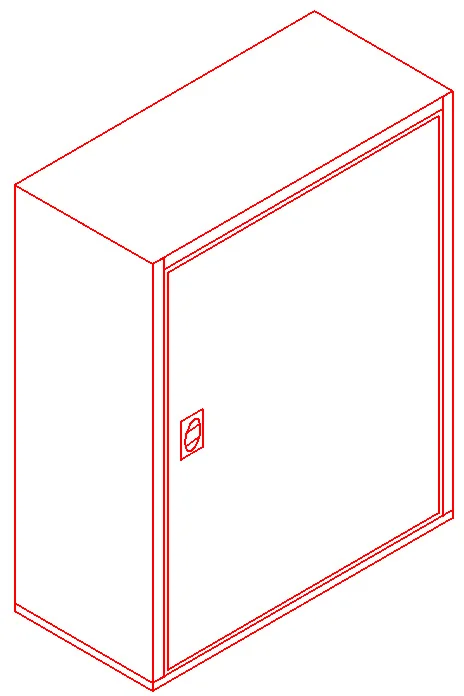 Fire Hose Reel Cabinet (350D)