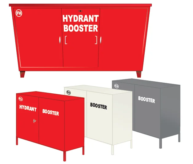 150mm Quad Booster, Feed Hydrant & Tank Suction Cabinet (3000mm)