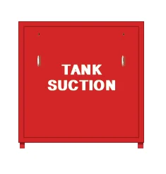 150mm Quad Booster, Feed Hydrant & Tank Suction Cabinet